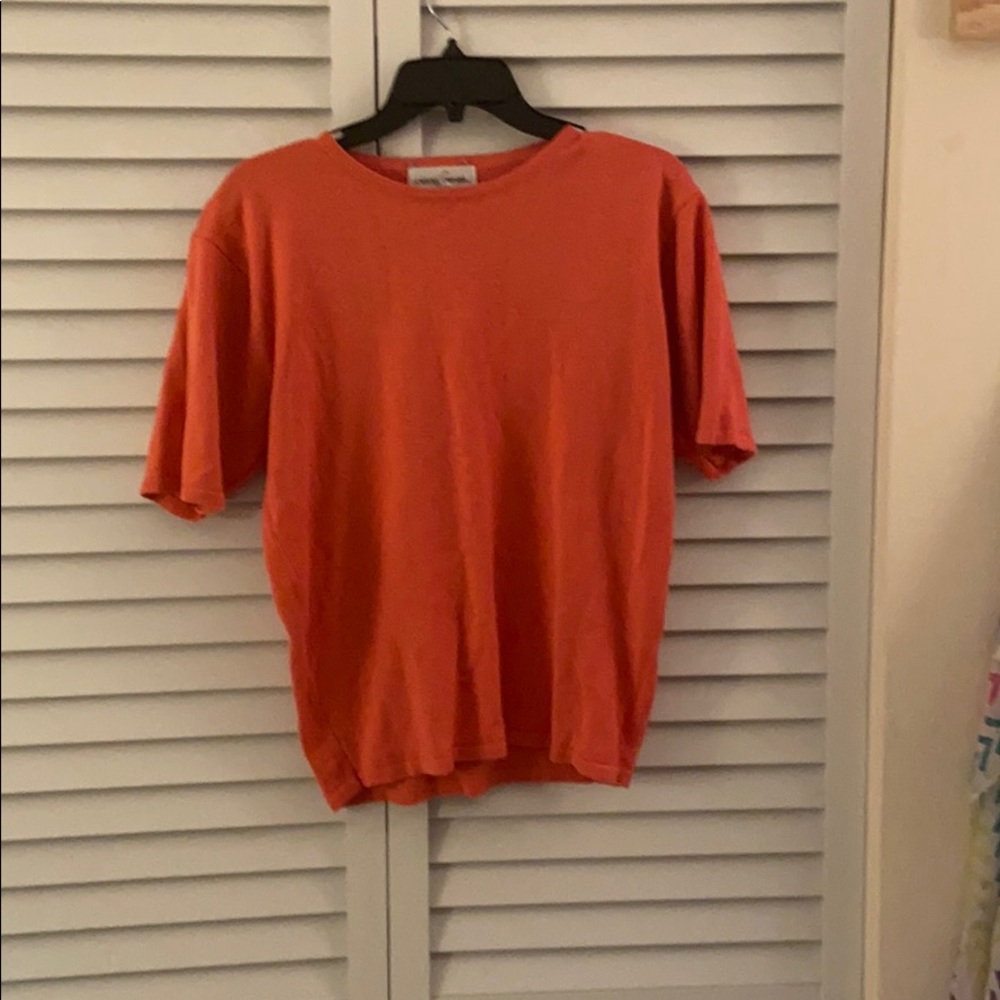 Orange shirt